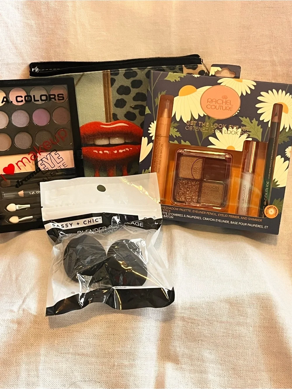LA Colors Bronze Eyeshadow & Eyeliner Set - Bronze Bundle
